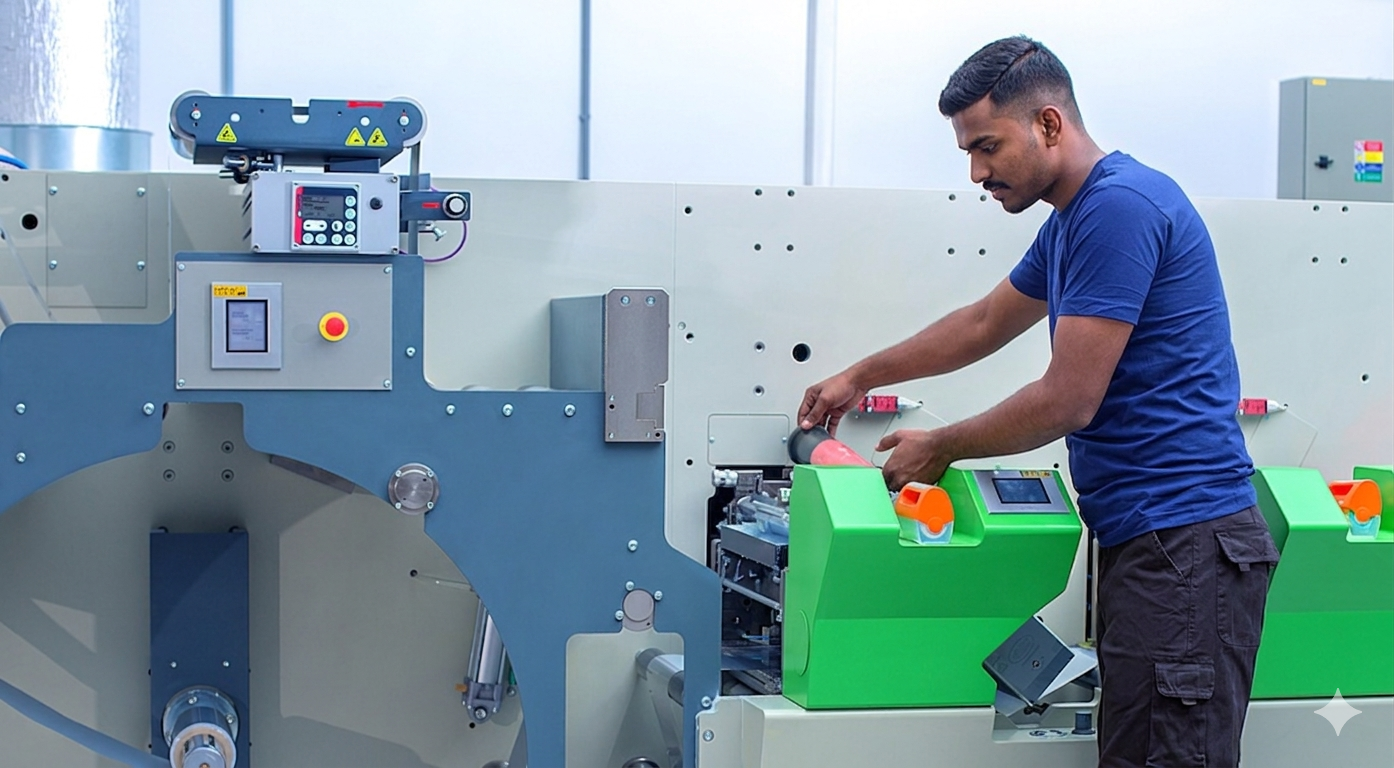 LUMA Label Inspection — Flexo Press